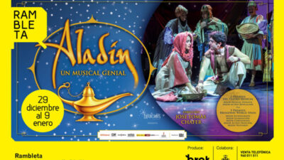 Sorteo entradas Musical Aladin