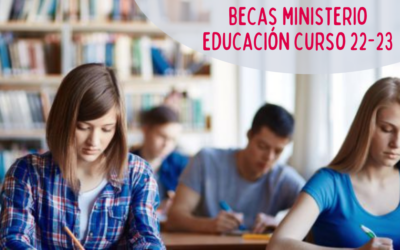Becas Ministerio Educacion curso 2022/23