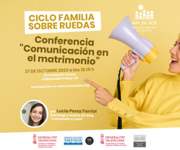 Conferencia «La comunicación en el matrimonio» 27 de octubre.