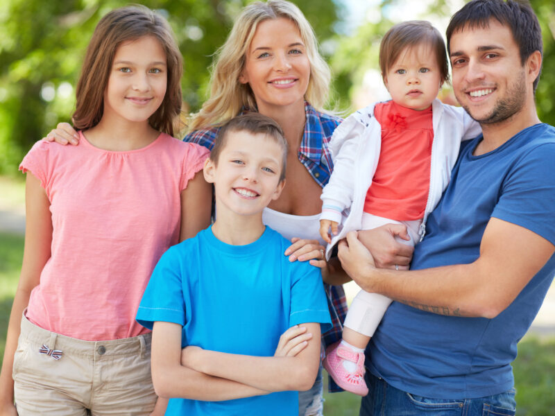 Family of five