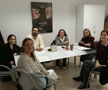 Reunión con la concejal de Familia del Ayuntamiento de Valencia