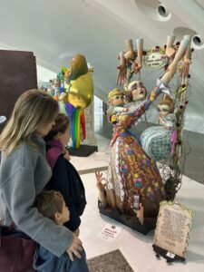 Fotos de la visita a la Exposición del Ninot